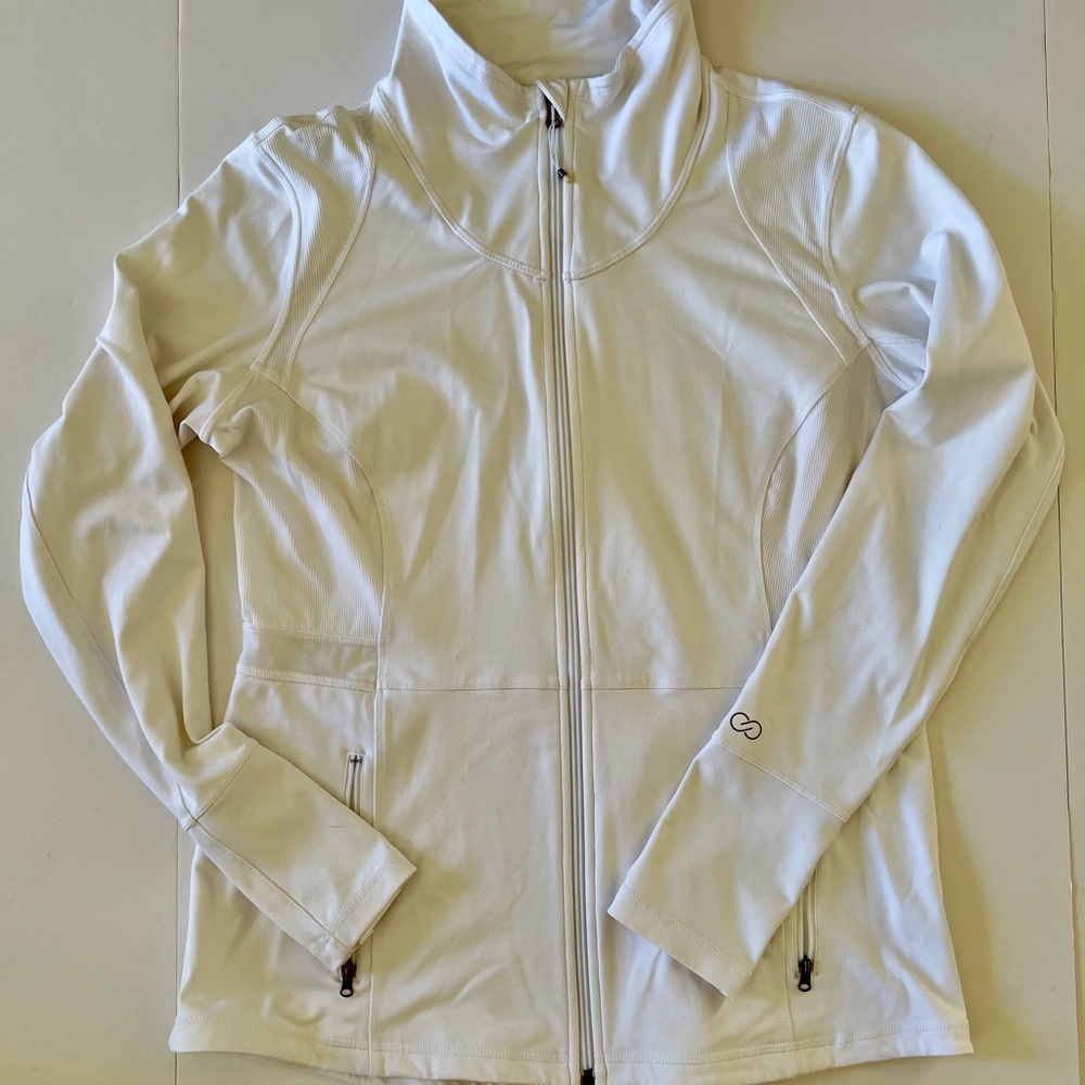 White Women's Calia Full-Zip Jacket